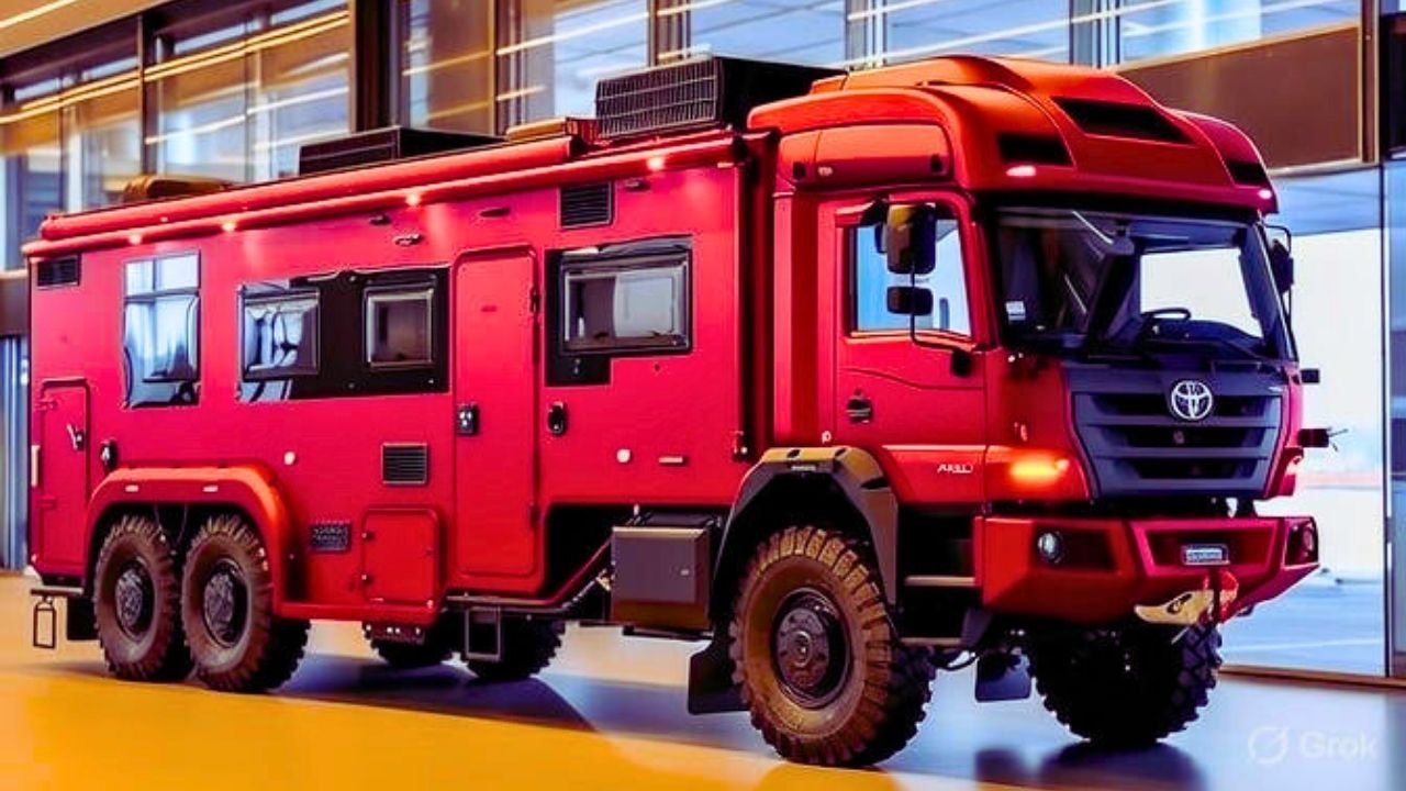 Caterpillar Motorhome: Heavy Duty Luxury RV Built for Extreme Strength ...